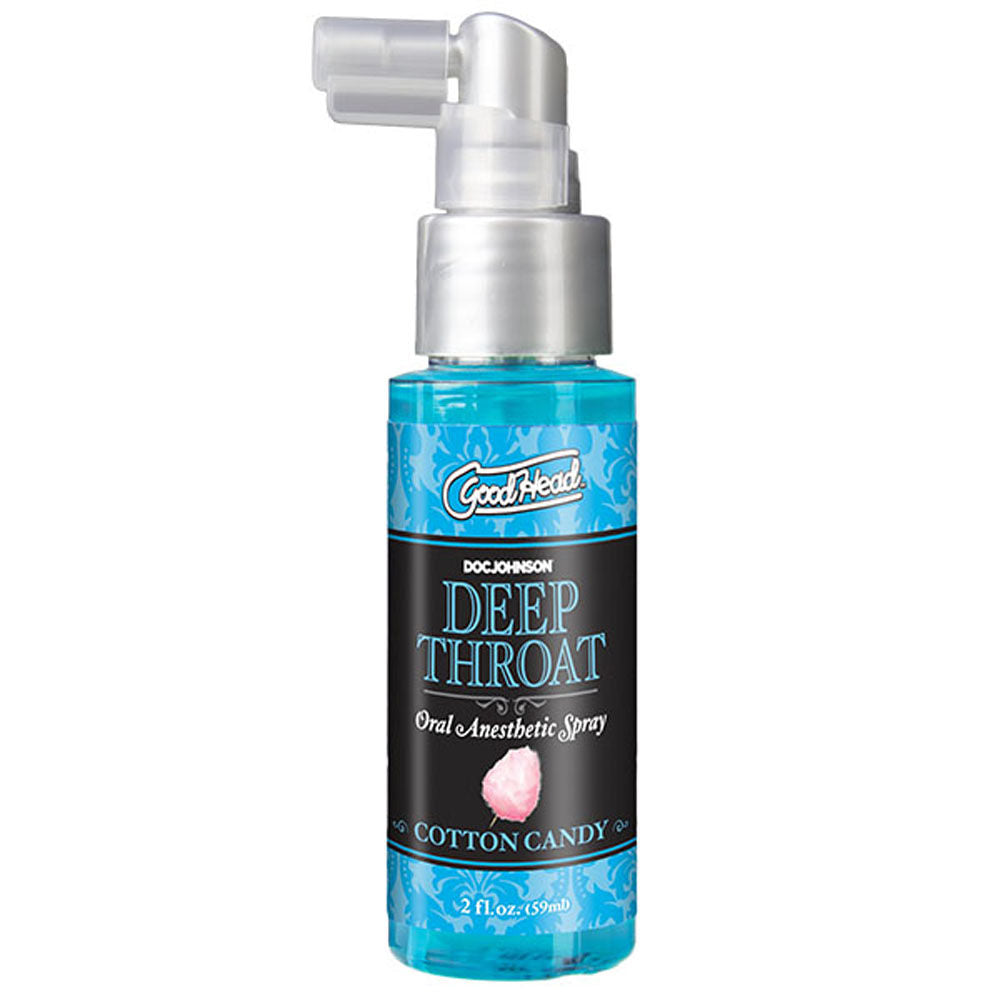 GoodHead Deep Throat Spray Cotton Candy – 9ml & 59ml > Lube > Oral Gels & Sprays Main image