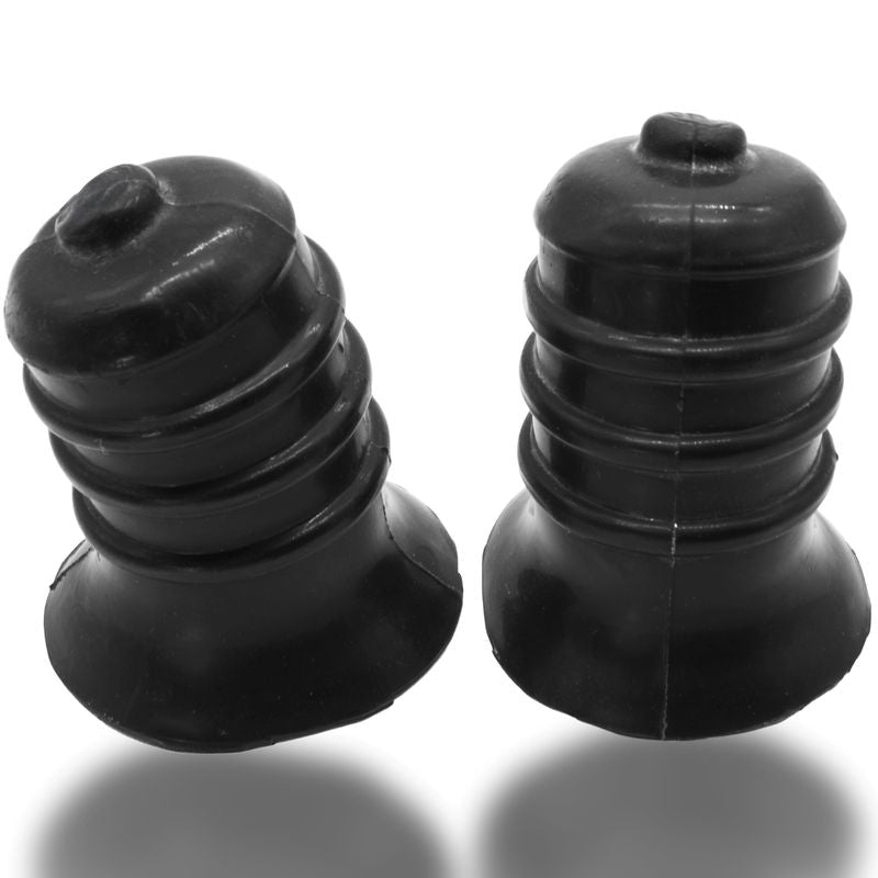 Ribnibs Curved Springy Ribbed Nip Suckers Night > Sex Toys > Nipple Suckers Main image