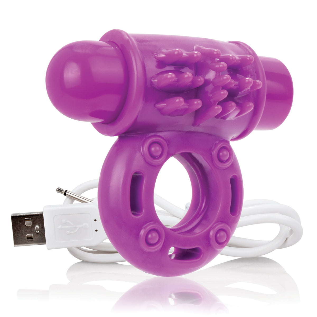 O Wow Ring Rechargeable Vibrating Cock Ring with 10 Vibration Functions SEBS Material > Cock Ring > Vibrating