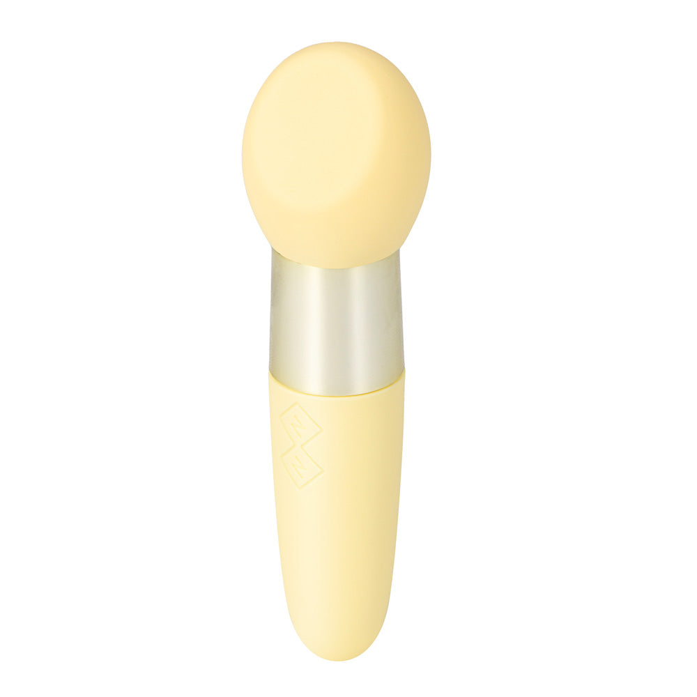 Rina Dual Motor Vibrator - Yellow 13 cm Compact Design Vibrators