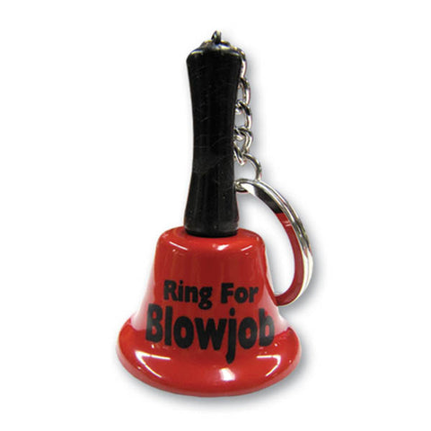 Ring for Blow Job Mini Bell Keychain Adult Novelty Toy Gag Gifts & Novelties