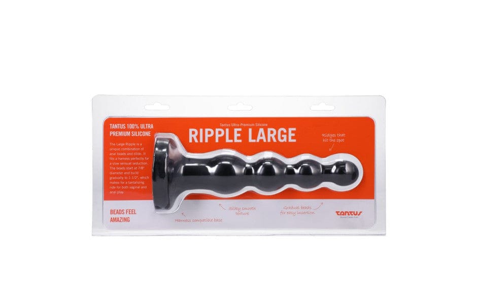 Ripple Large Onyx Anal Beads and Dildo for Pleasure and Intimacy > Anal Range > Anal Beads