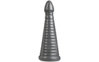 Rockeye 11 Inch Anal Dildo Gun Metal > Anal Range > Oversized Anal Toys