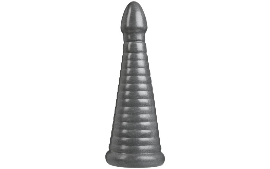 Rockeye 11 Inch Anal Dildo Gun Metal > Anal Range > Oversized Anal Toys
