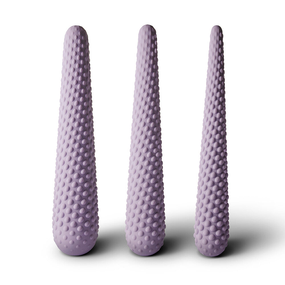 Rocks Off Unite Dilator Set Trio Silicone Textured Soft Default Title Dilators