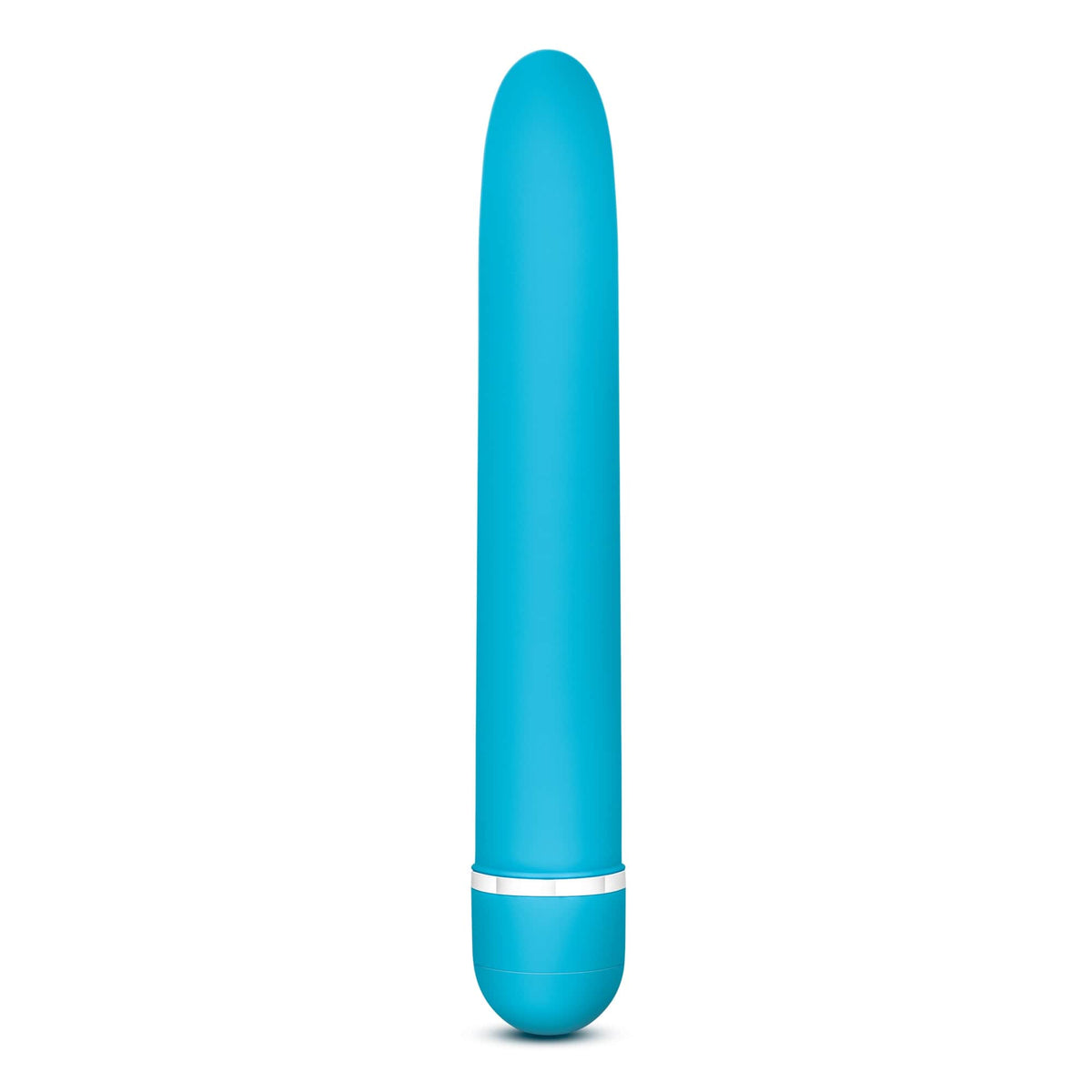 Rose Luxuriate 7 Inch Vibrator Blue