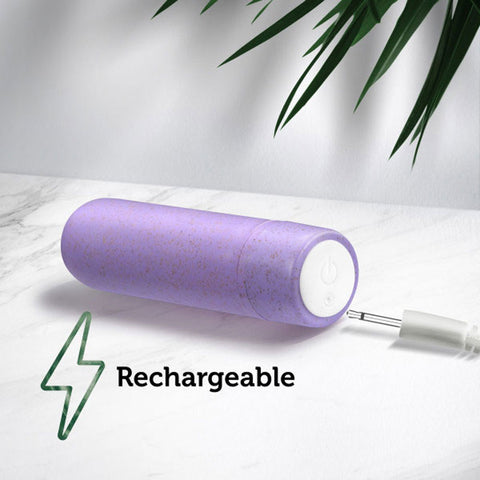 Gaia Eco Rechargeable Bullet Lilac USB Rechargeable Vibrator BULLETS