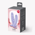 Fun Factory Ryde – Silicone Versatile Grinding Dildo with Ridged Shaft Purple > Dildos > Double Dildos