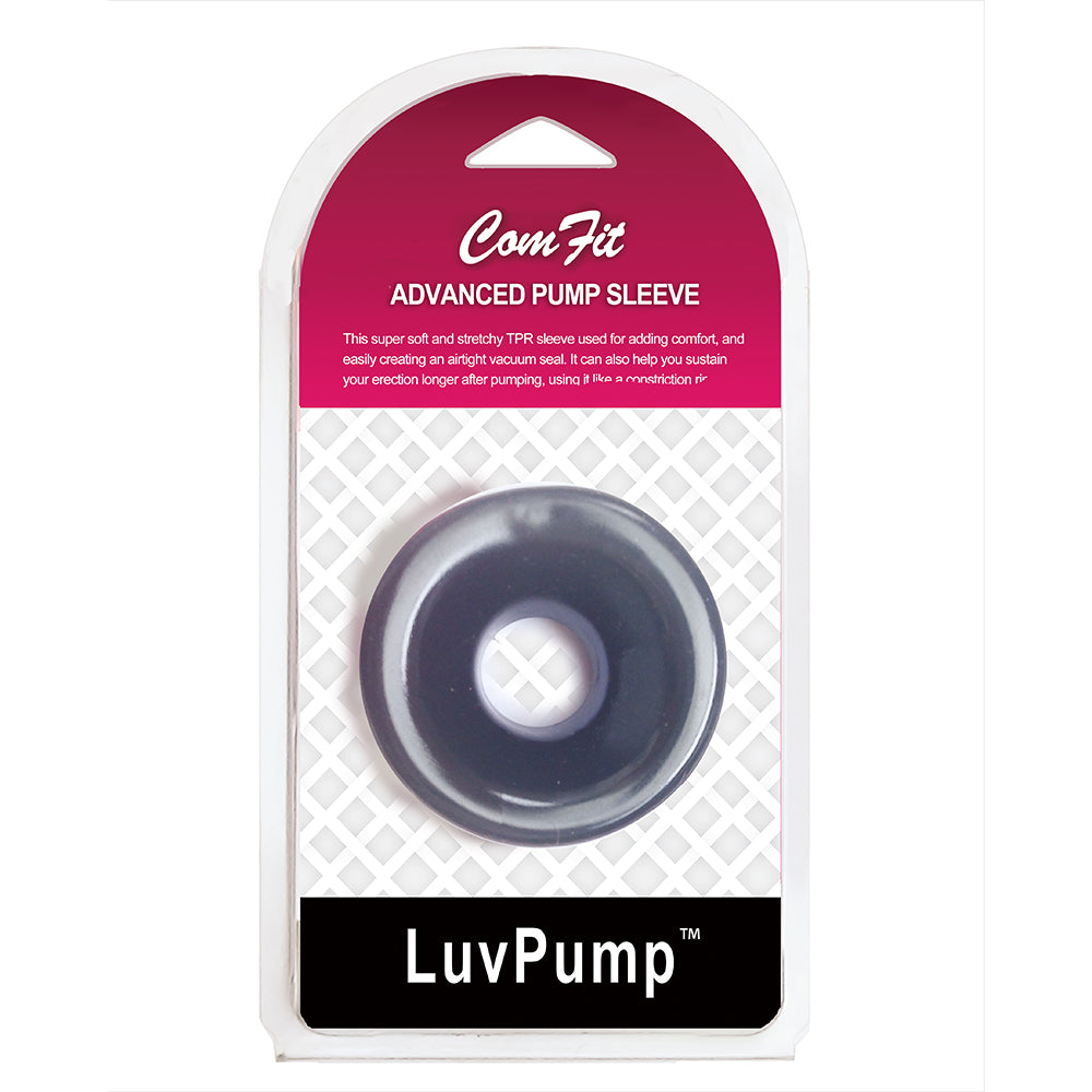 LuvPump ComFit Silicone Sleeve Universal Penis Pump Sleeve Black > Pumps > Pump Accessories