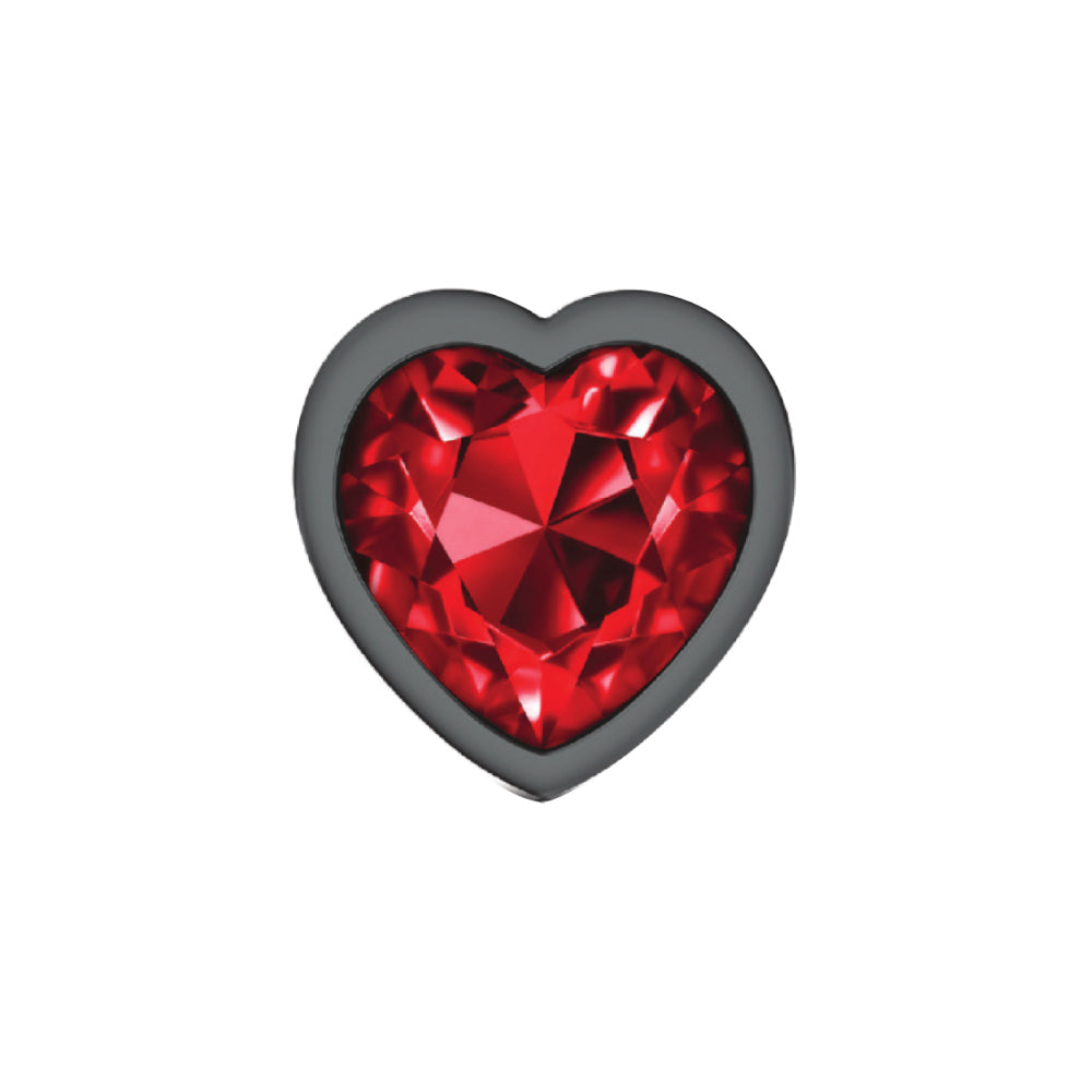 Cheeky Charms Heart Jewel Butt Plug