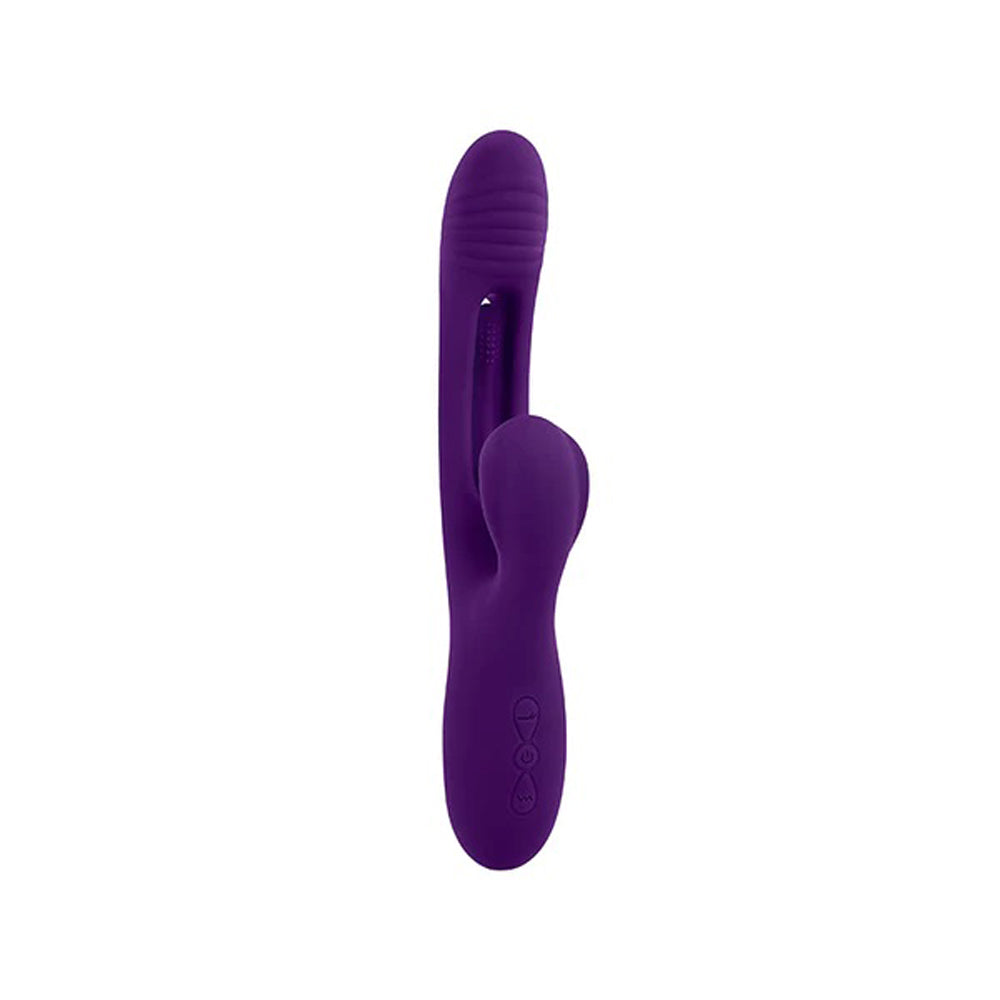 Playboy Pleasure THE THRILL 24.4cm Rabbit Vibrator with 7 Speeds > Vibrators > Ladies > Rabbit