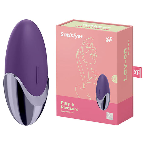 Satisfyer Layons Clitoral Vibrator Pleasure Purple Silky STIMULATORS
