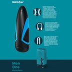 Satisfyer Men One – Precision-Engineered Male Masturbator Black > Sex Toys For Men > Masturbators > Vibrating