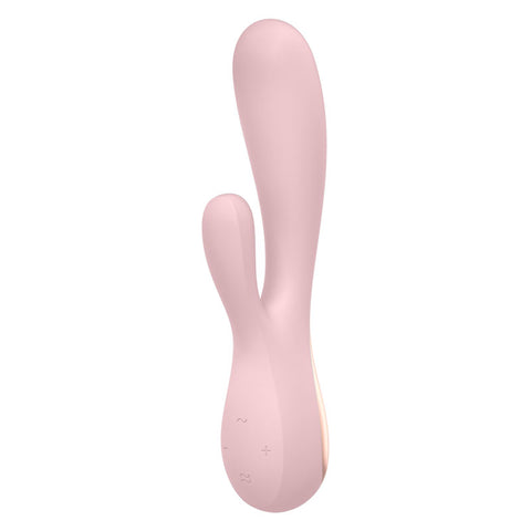 Satisfyer Mono Flex Mauve USB Rechargeable Rabbit Vibrator 10.5 Inch VIBRATORS-RABBIT