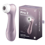 Satisfyer Pro 2 Touch-Free USB-Rechargeable Air Pulse Clitoral Stimulator Purple > Sex Toys For Ladies > Air Pulsation