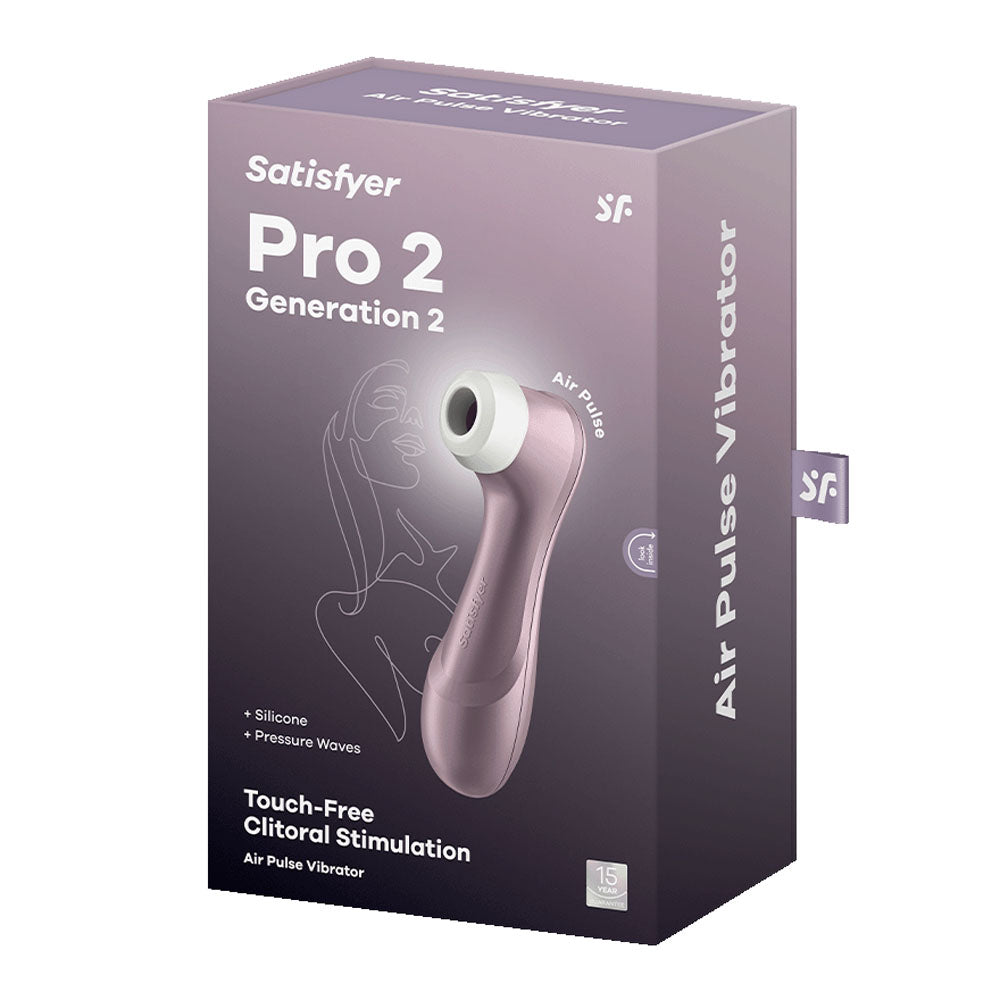 Satisfyer Pro 2 Touch-Free USB-Rechargeable Air Pulse Clitoral Stimulator > Sex Toys For Ladies > Air Pulsation