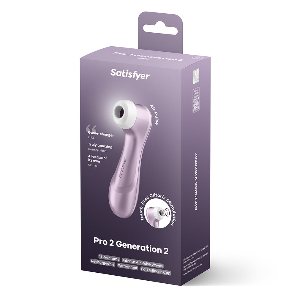 Satisfyer Pro 2 Touch-Free USB-Rechargeable Air Pulse Clitoral Stimulator > Sex Toys For Ladies > Air Pulsation