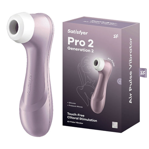 Satisfyer Pro 2 - Touch-Free USB-Rechargeable Clitoral Stimulator Purple STIMULATORS