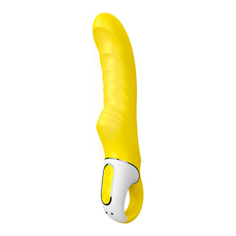 Satisfyer Yummy Sunshine G Spot Silicone Vibrator Yellow > Sex Toys For Ladies > G-Spot Vibrators
