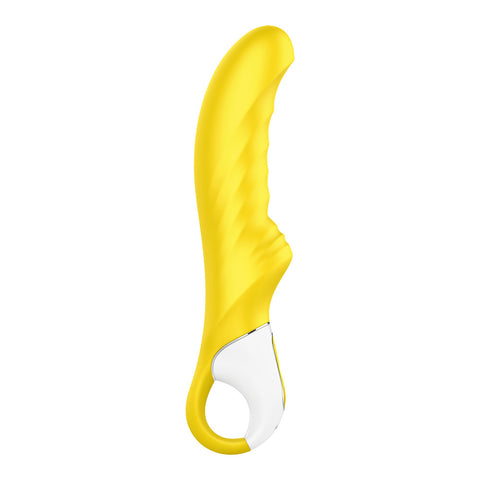 Satisfyer Yummy Sunshine G Spot Silicone Vibrator Yellow > Sex Toys For Ladies > G-Spot Vibrators