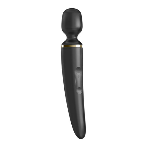 Satisfyer Wand-er Woman Black Full-Body Massager 10in Electric Massager