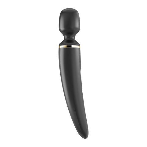 Satisfyer Wand-er Woman Black Full-Body Massager 10in Electric Massager