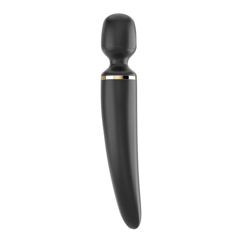 Satisfyer Wand-er Woman Black Full-Body Massager 10in Electric Massager