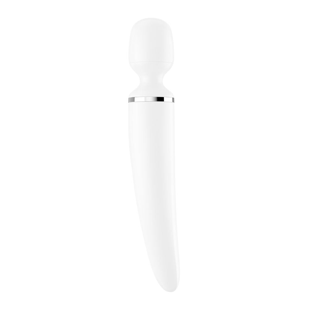 Satisfyer Wand-er Woman Rechargeable Massage Wand – White Massage Wand > Sex Toys > Massage Wands
