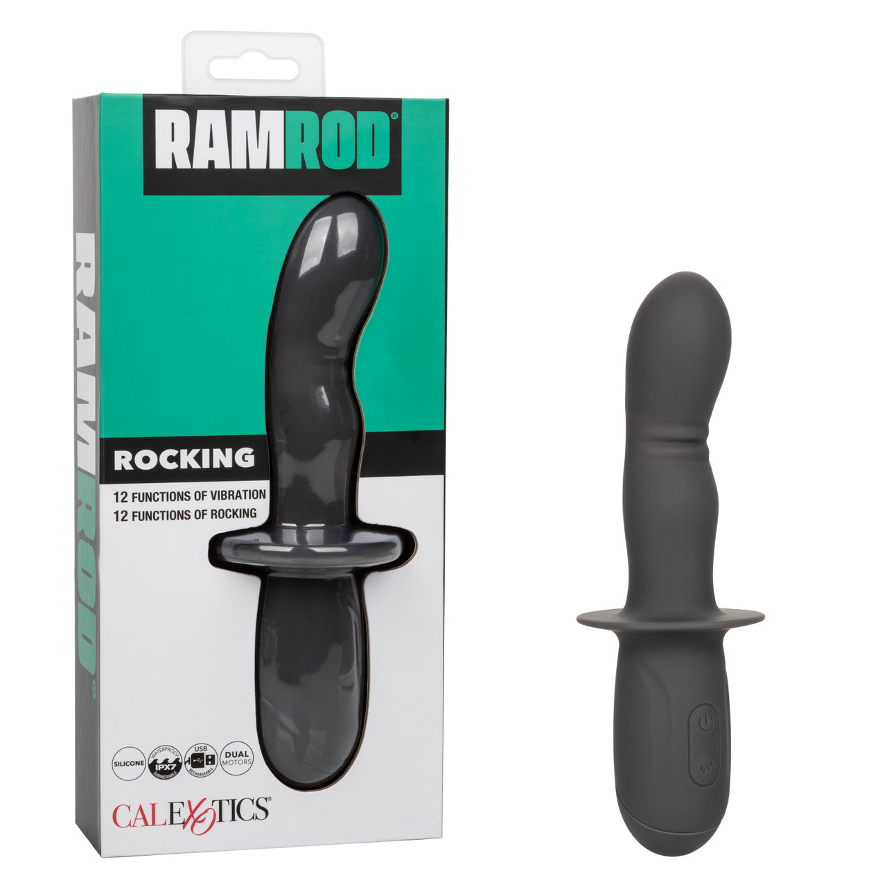 CalExotics Ramrod Rocking Anal Play Vibrator Pulsation Escalation Rocking Action Main image