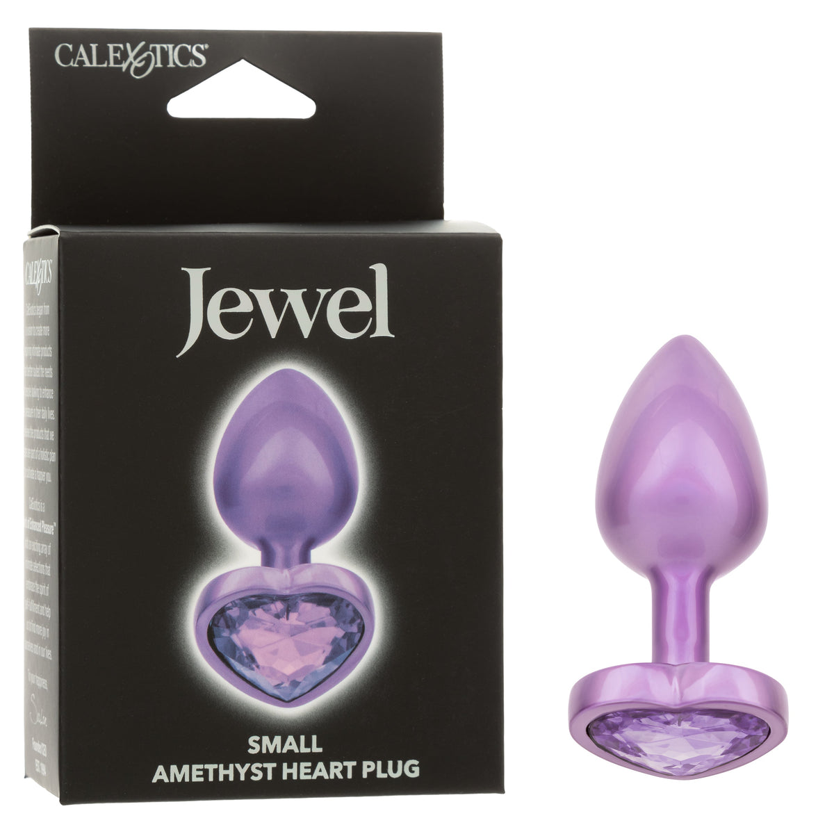 Jewel Heart Plug – Iridescent Zinc Alloy Jewelled Butt Plug > Anal Range > Jewel Butt Plugs