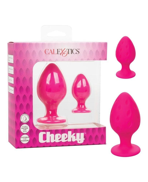Cheeky Butt Plug Duo (Pink) – Playful Butt Plug Set Pink > Anal Range > Butt Plug Kits
