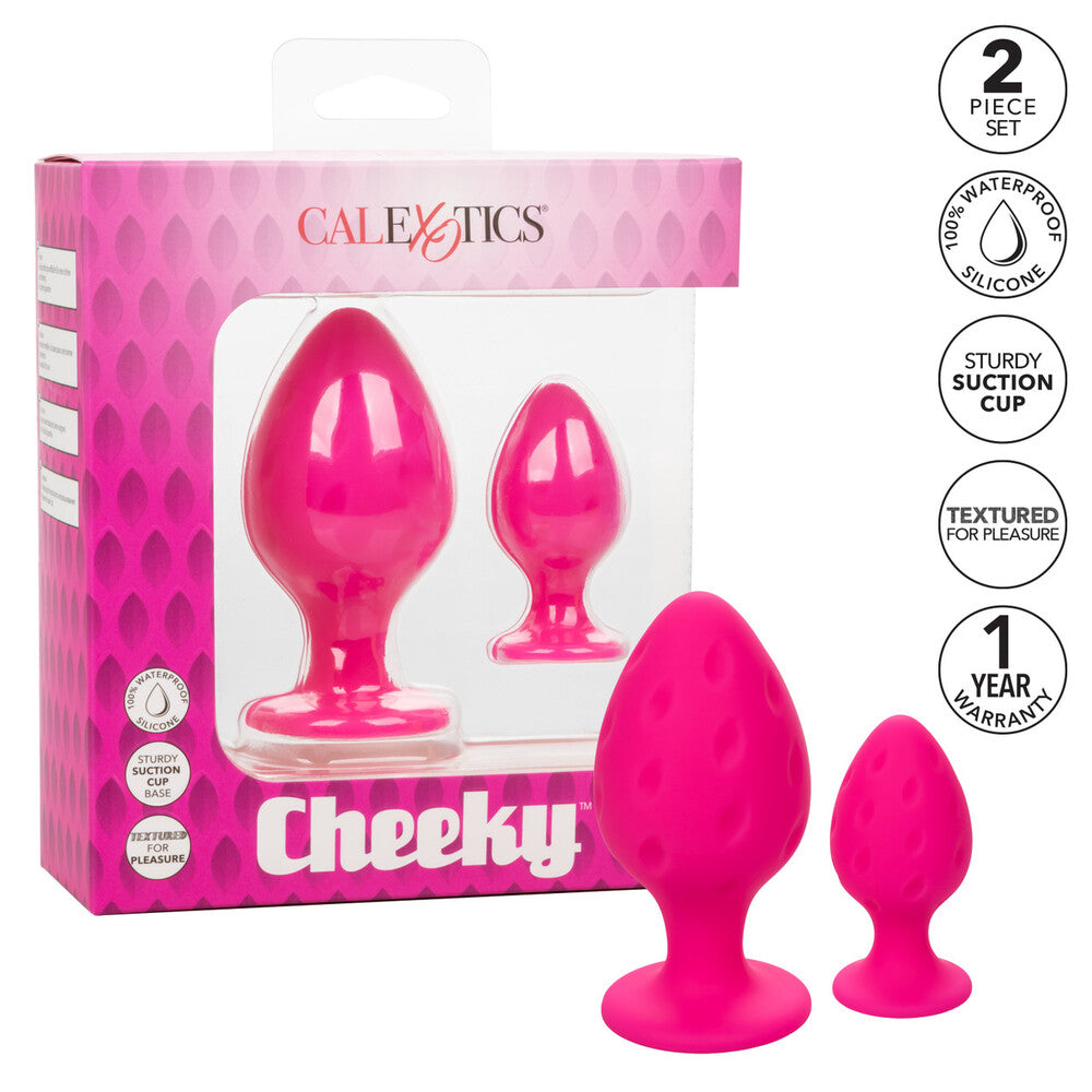Cheeky Butt Plug Duo - Pink