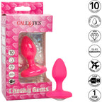 Cheeky Gems Medium Vibrating Probe - Pink