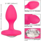 Cheeky Gems Medium Rechargeable Vibrating Probe – Silicone Vibrator > Anal Range > Vibrating Butt Plugs