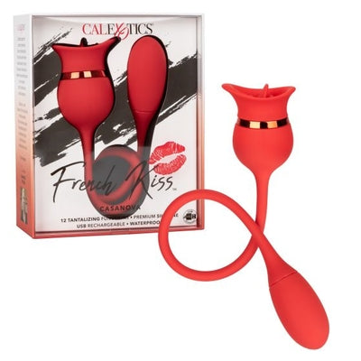 Casanova French Kiss – Dual Motor Vibrating Bullet Teaser Vibrator > Vibrators > Finger Vibrators