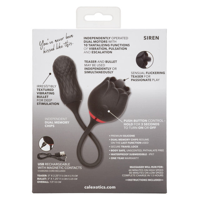 Elite Siren – Textured Flickering Teaser Vibrator > Vibrators > Ladies > Clitoral Vibrators and Stimulators