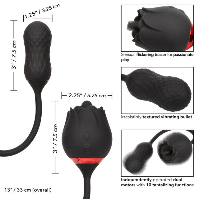 Elite Siren – Textured Flickering Teaser Vibrator > Vibrators > Ladies > Clitoral Vibrators and Stimulators