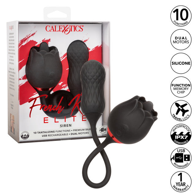 Elite Siren – Textured Flickering Teaser Vibrator > Vibrators > Ladies > Clitoral Vibrators and Stimulators