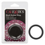 CalExotics Rubber Ring Black – Durable Flexible Erection Support Medium > Cock Ring > Single