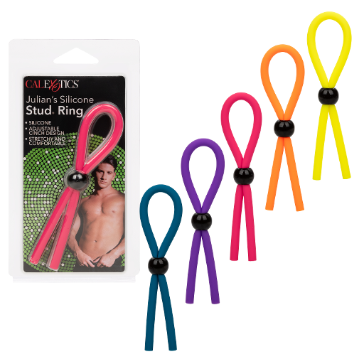 Julian's Silicone Stud Ring – Premium Stretchy Silicone Enhancer Ring > Cock Ring > Adjustable