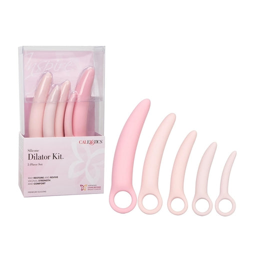 Inspire Silicone Dilator 5-Piece Set – Phthalate-Free Premium Silicone Dilators Pink > Sex Toys > Dilators