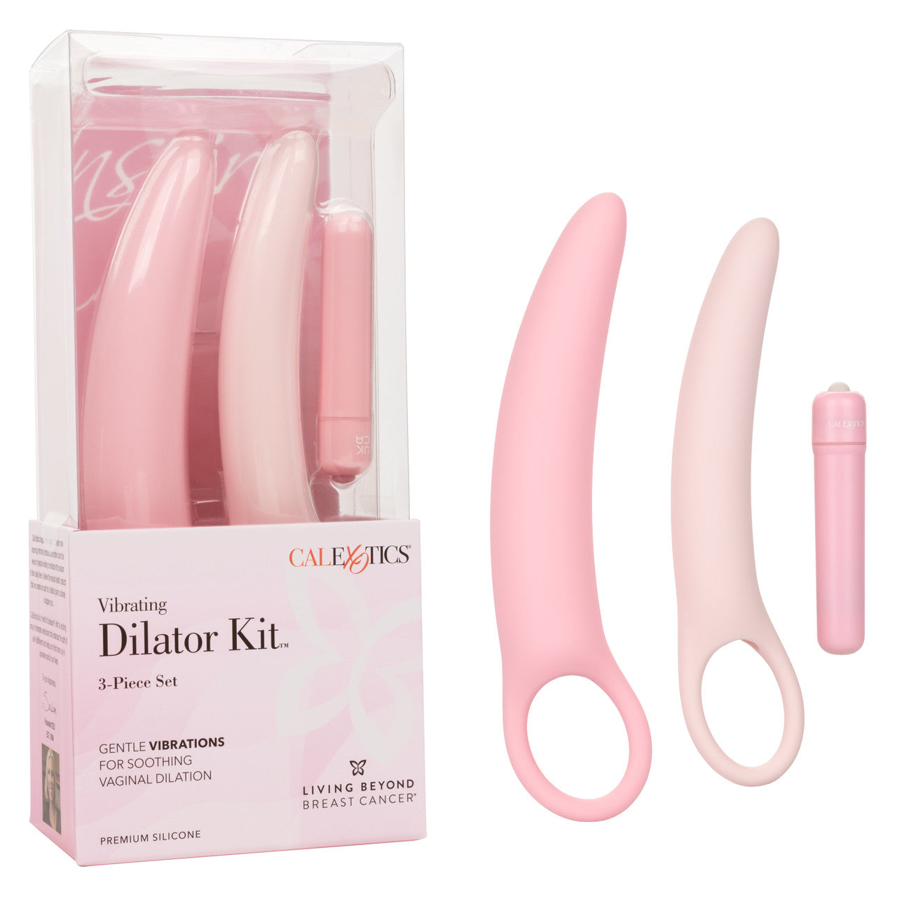 Inspire Vibrating Dilator 3-Piece Set – Ergonomic Silicone Vaginal Dilator Set > Sex Toys > Dilators