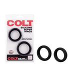 Colt Silicone Super Rings – Durable Stretchy Erection Enhancers Set of Two Rings > Cock Ring > Sets