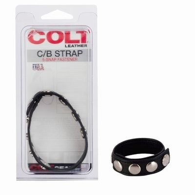Colt Adjustable 5 Snap Leather Strap – Leather Strap > Clothes > Mens Leather