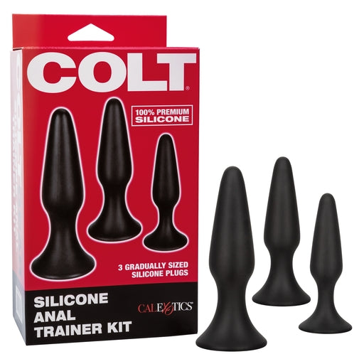 Colt Anal Trainer Kit – Silicone Graduated Anal Plug Set for Beginners > Anal Range > Butt Plug Kits
