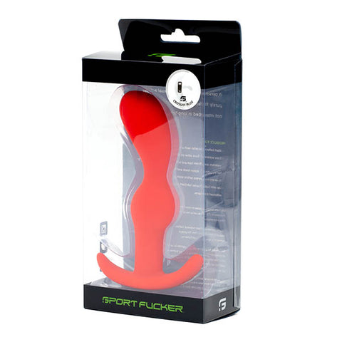 Sport Fucker CrossFit Plug Medium – Ergonomic Medium Anal Plug Red > Anal Range > Butt Plugs