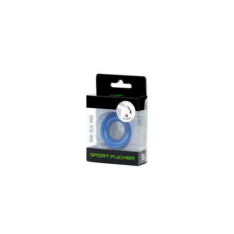 Sport Fucker Wedge - Cock Ring - Blue - Stretchable COCK RINGS