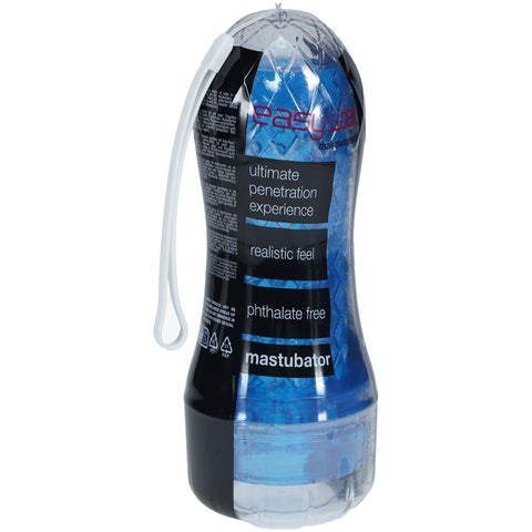SHOTS Easy Rider - Blue Compact Masturbator Strokers - Manual