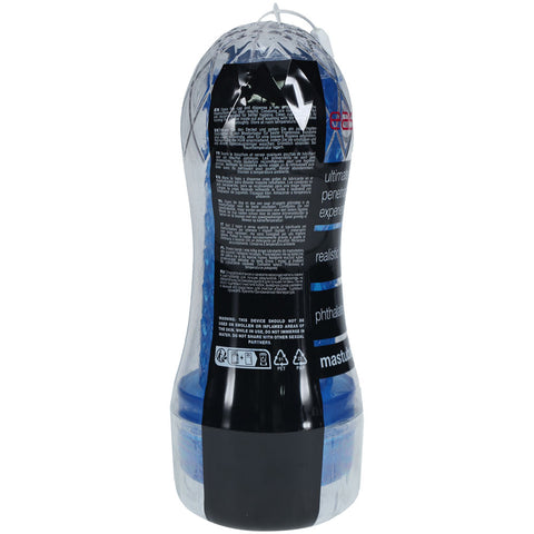 SHOTS Easy Rider - Blue Compact Masturbator Strokers - Manual