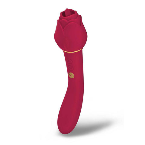 Secret Kisses Rosegasm Lingo 20.3cm Dual-ended Stimulator STIMULATORS